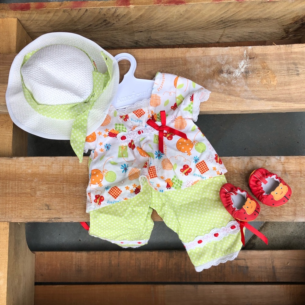 Bitty Baby ladybug outfit set